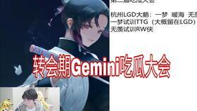 gemini诺言吃瓜,吃瓜群众见证奇迹时刻