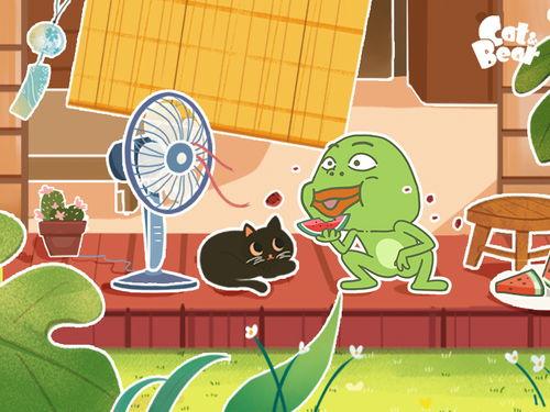 吃瓜蛙图片,趣味横生的夏日萌物  第3张