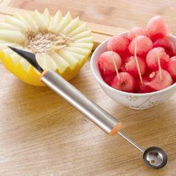 吃瓜挖球勺,揭秘美食背后的趣味与智慧