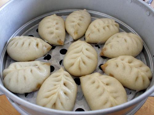 吃茭瓜馅包子  第2张